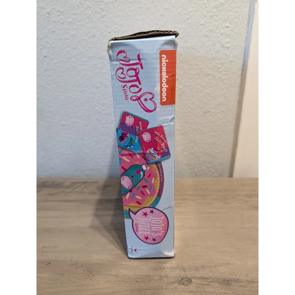 JoJo Siwa JoJo's Juice Board Game Nickelodeon Cardinal Complete? Box Wear